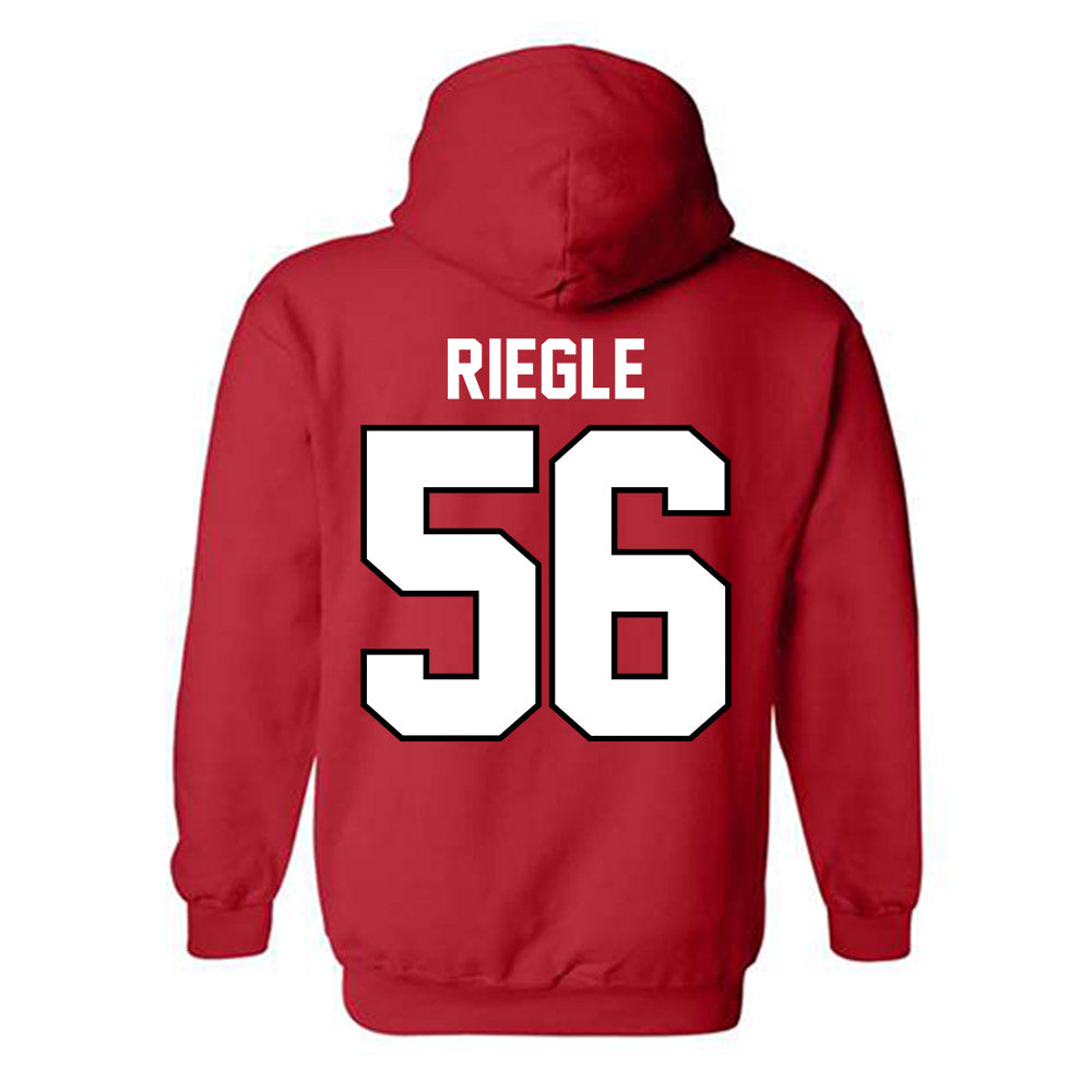 Ohio State - NCAA Football : Nate Riegle - Classic Shersey Hooded Sweatshirt-1