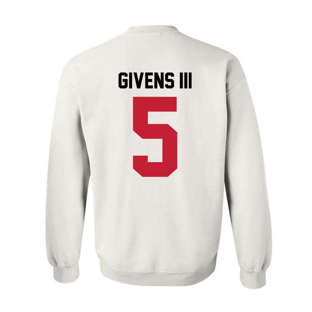 Ohio State - NCAA Men's Basketball : Curtis Givens III - Classic Shersey Crewneck Sweatshirt-1
