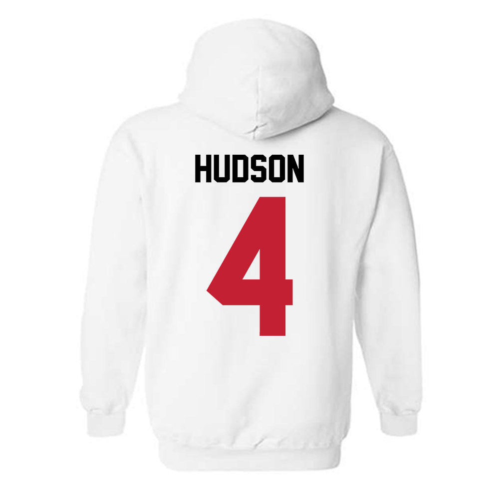 Ohio State - NCAA Men's Volleyball : Drew Hudson - Classic Shersey Hooded Sweatshirt-1