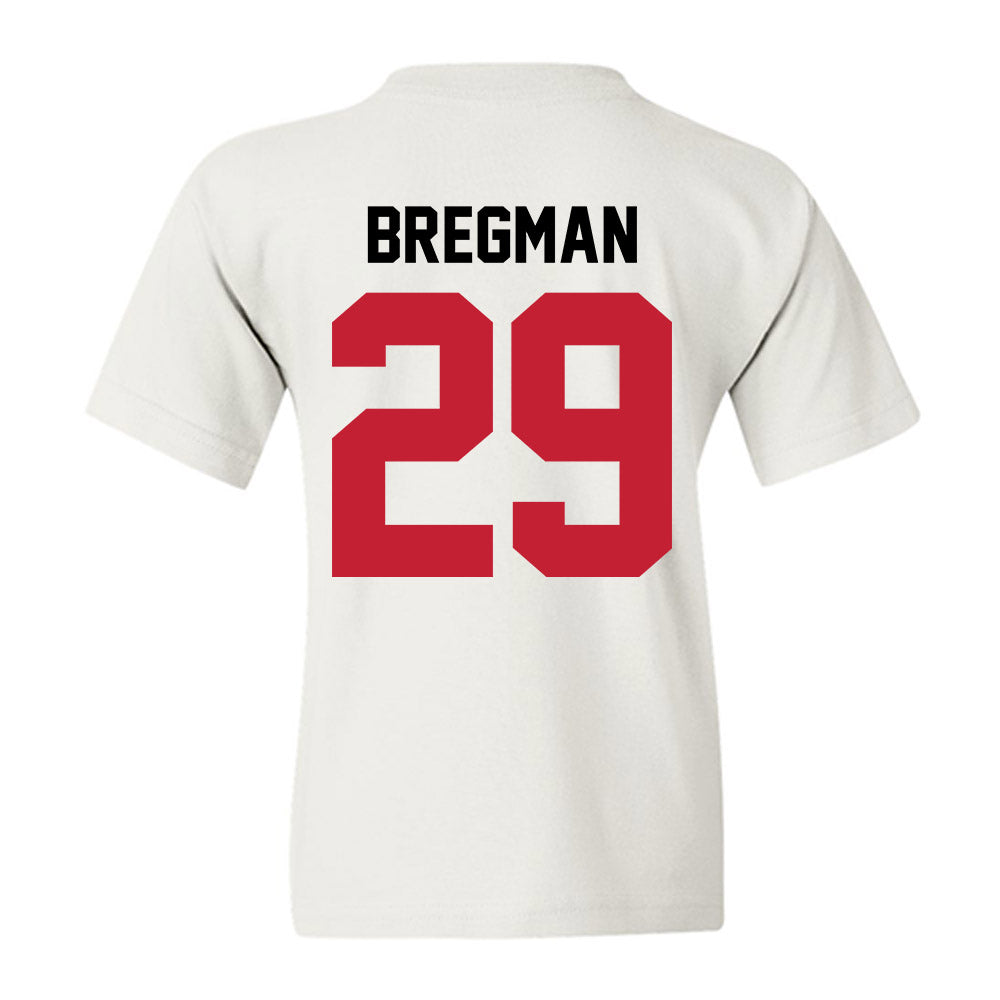 Ohio State - NCAA Men's Lacrosse : Mason Bregman - Classic Shersey Youth T-Shirt-1