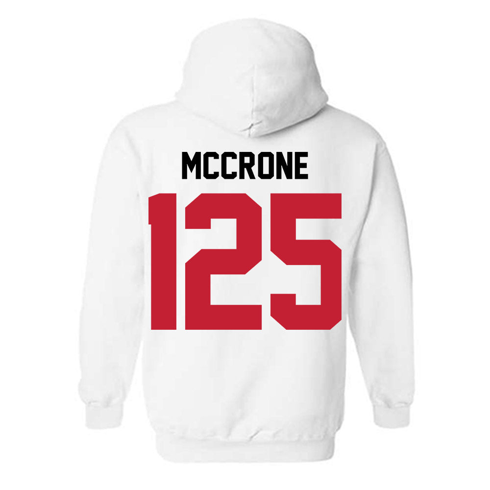 Ohio State - NCAA Wrestling : Brendan McCrone - Classic Shersey Hooded Sweatshirt-1