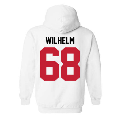 Ohio State - NCAA Football : Mason Wilhelm - Classic Shersey Hooded Sweatshirt-1
