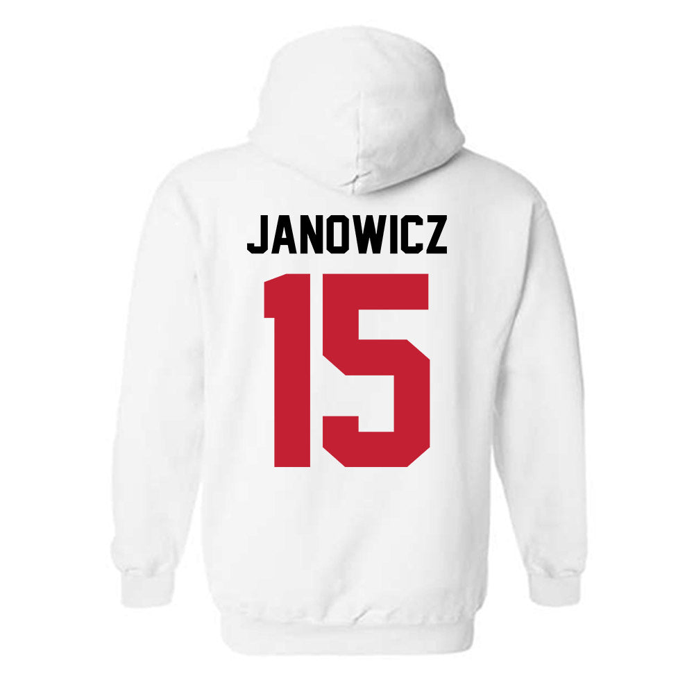 Ohio State - NCAA Men's Lacrosse : Tommy Janowicz - Classic Shersey Hooded Sweatshirt-1