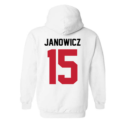 Ohio State - NCAA Men's Lacrosse : Tommy Janowicz - Classic Shersey Hooded Sweatshirt-1