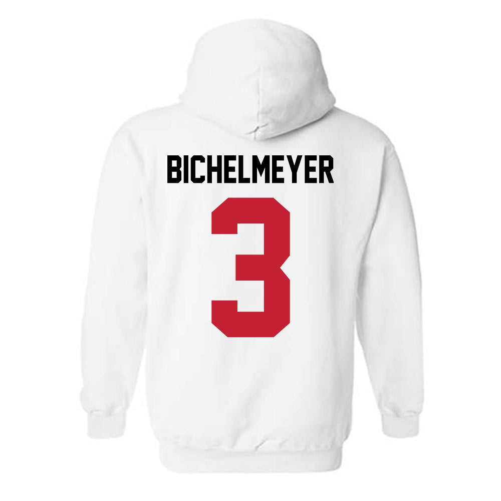 Ohio State - NCAA Men's Lacrosse : Jack Bichelmeyer - Classic Shersey Hooded Sweatshirt-1