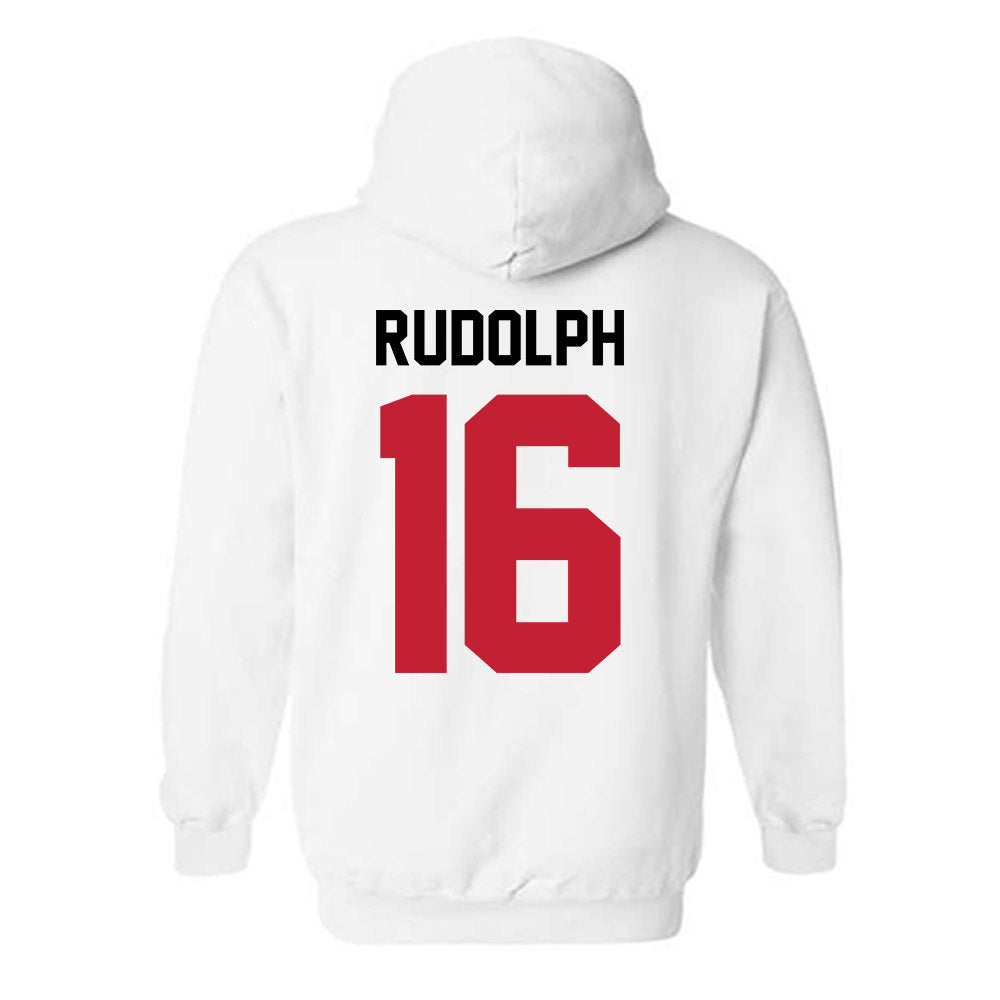Ohio State - NCAA Women's Lacrosse : Audrey Rudolph - Classic Shersey Hooded Sweatshirt-1