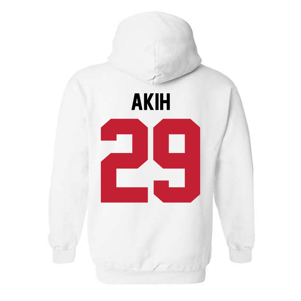 Ohio State - NCAA Football : Favour Akih - Classic Shersey Hooded Sweatshirt-1