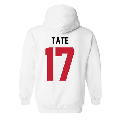 Ohio State - NCAA Football : Carnell Tate - Classic Shersey Hooded Sweatshirt-1