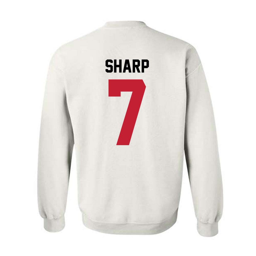 Ohio State - NCAA Men's Lacrosse : Brad Sharp - Classic Shersey Crewneck Sweatshirt-1