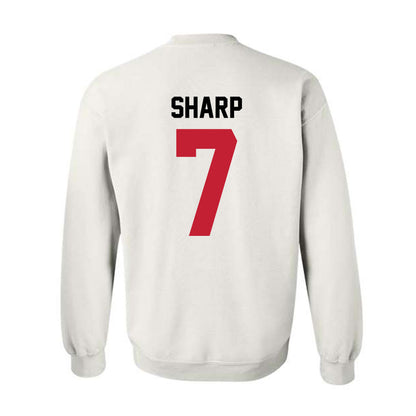Ohio State - NCAA Men's Lacrosse : Brad Sharp - Classic Shersey Crewneck Sweatshirt-1