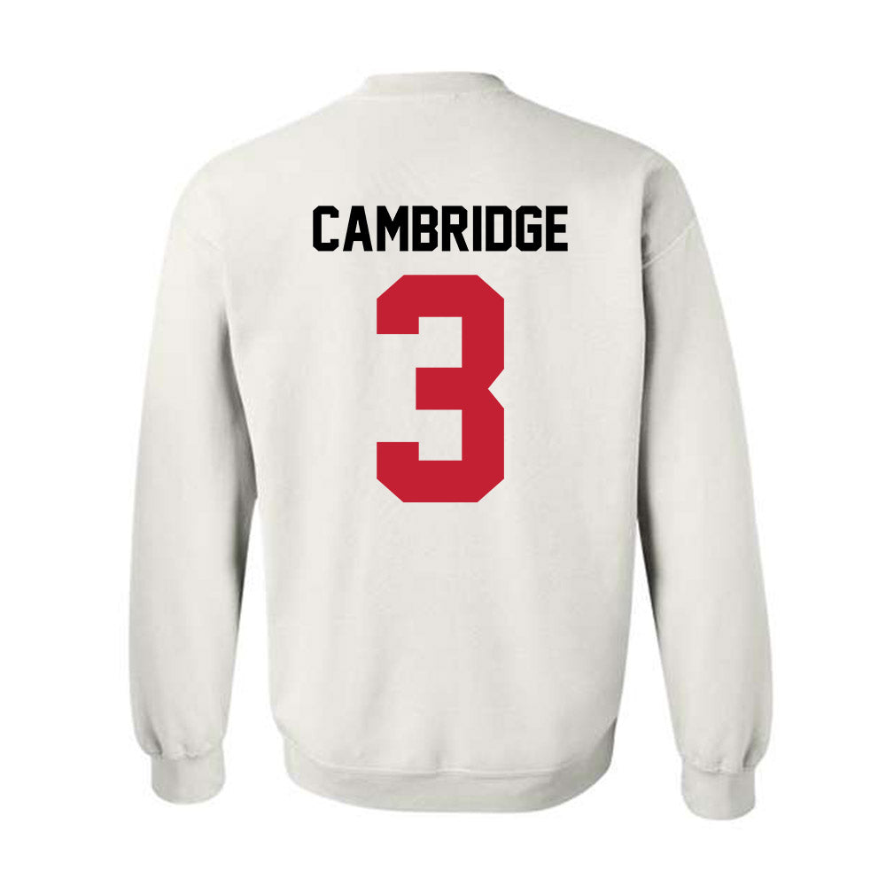 Ohio State - NCAA Women's Basketball : Kennedy Cambridge - Classic Shersey Crewneck Sweatshirt-1