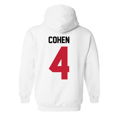 Ohio State - NCAA Men's Lacrosse : Jake Cohen - Classic Shersey Hooded Sweatshirt-1
