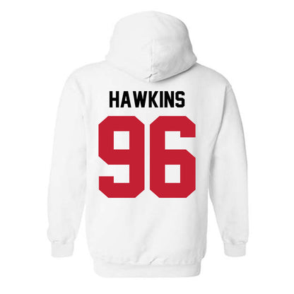 Ohio State - NCAA Football : Connor Hawkins - Classic Shersey Hooded Sweatshirt-1