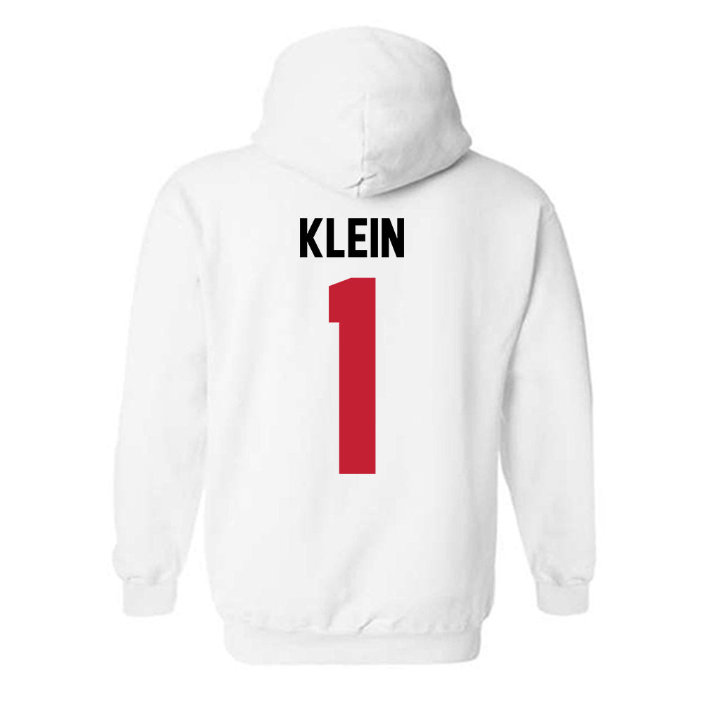 Ohio State - NCAA Women's Ice Hockey : Genevieve Klein - Classic Shersey Hooded Sweatshirt-1