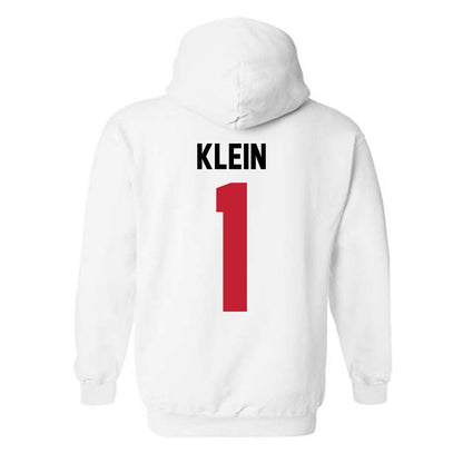 Ohio State - NCAA Women's Ice Hockey : Genevieve Klein - Classic Shersey Hooded Sweatshirt-1