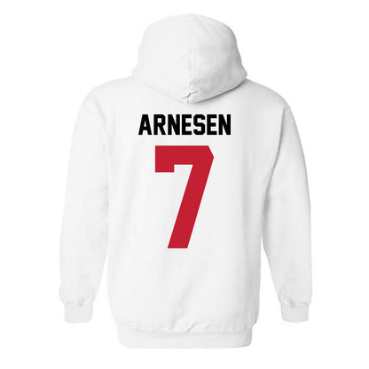 Ohio State - NCAA Men's Soccer : William Arnesen - Classic Shersey Hooded Sweatshirt-1