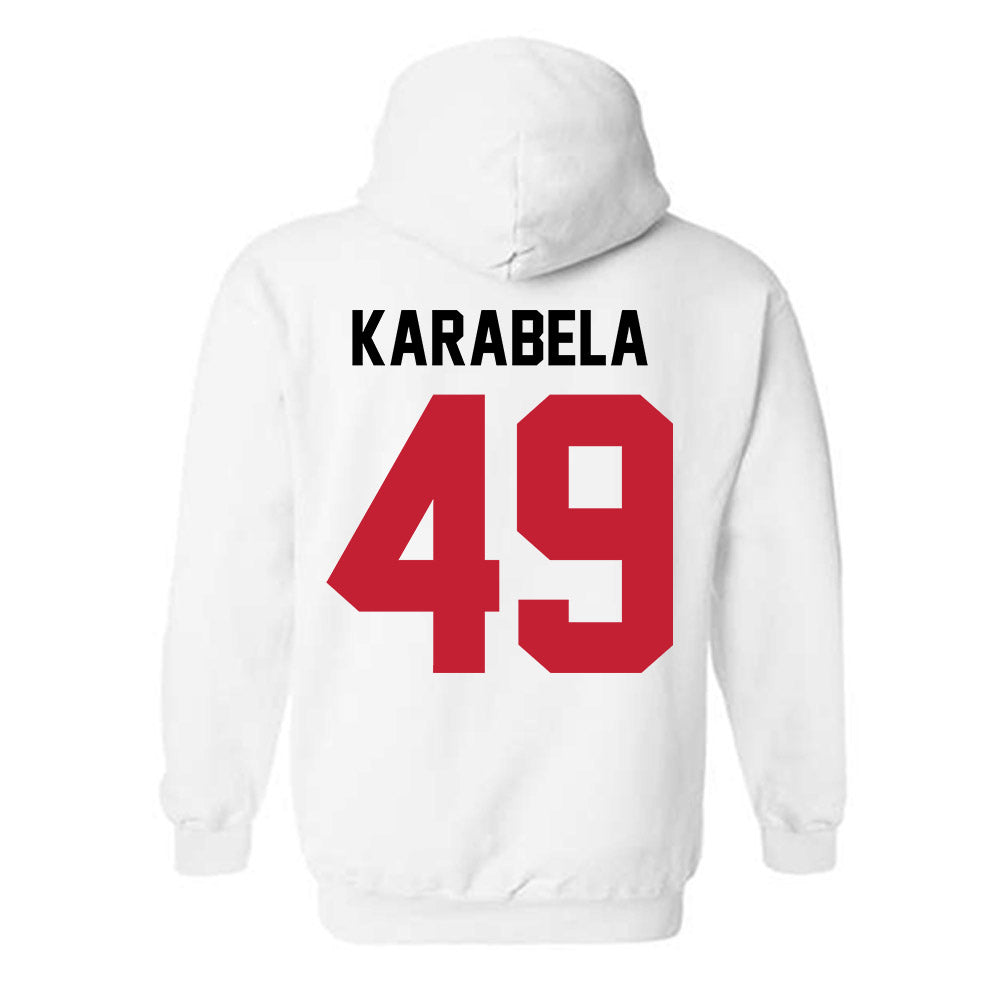 Ohio State - NCAA Men's Ice Hockey : Jake Karabela - Classic Shersey Hooded Sweatshirt-1