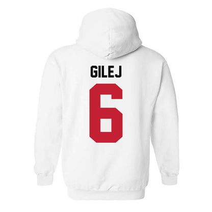 Ohio State - NCAA Men's Soccer : Thomas Gilej - Classic Shersey Hooded Sweatshirt-1