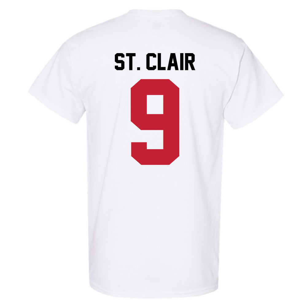 Ohio State - NCAA Football : Tavien St. Clair - Classic Shersey T-Shirt-1