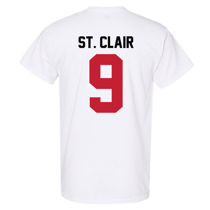 Ohio State - NCAA Football : Tavien St. Clair - Classic Shersey T-Shirt-1