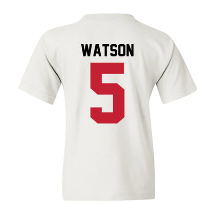 Ohio State - NCAA Women's Basketball : Ava Watson - Classic Shersey Youth T-Shirt-1