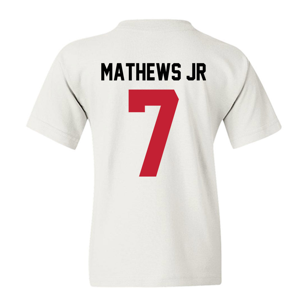 Ohio State - NCAA Football : Jermaine Mathews Jr - Classic Shersey Youth T-Shirt-1