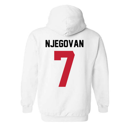 Ohio State - NCAA Men's Basketball : Ivan Njegovan - Classic Shersey Hooded Sweatshirt-1
