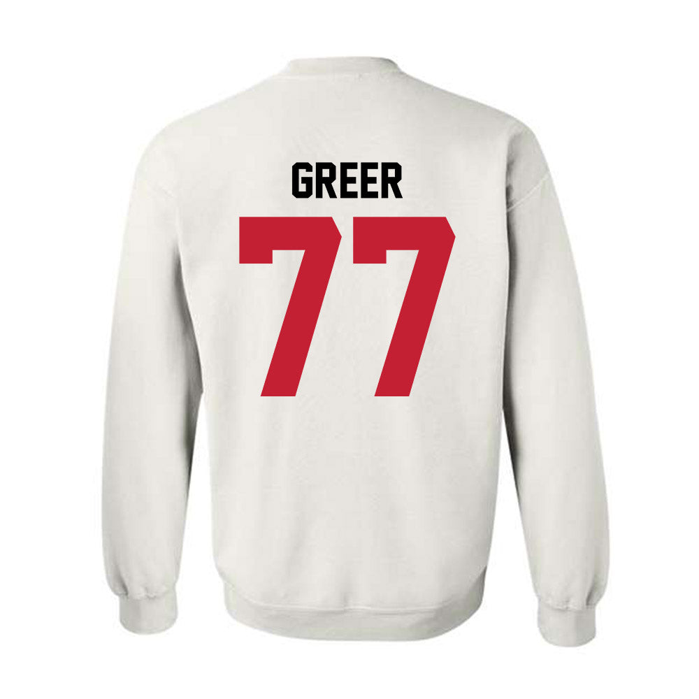 Ohio State - NCAA Football : Sam Greer - Classic Shersey Crewneck Sweatshirt-1