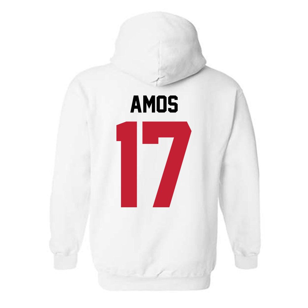 Ohio State - NCAA Women's Ice Hockey : Jocelyn Amos - Classic Shersey Hooded Sweatshirt-1