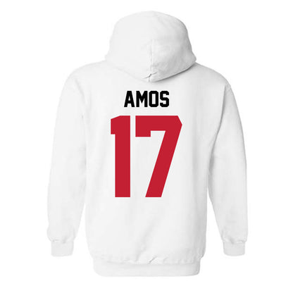 Ohio State - NCAA Women's Ice Hockey : Jocelyn Amos - Classic Shersey Hooded Sweatshirt-1