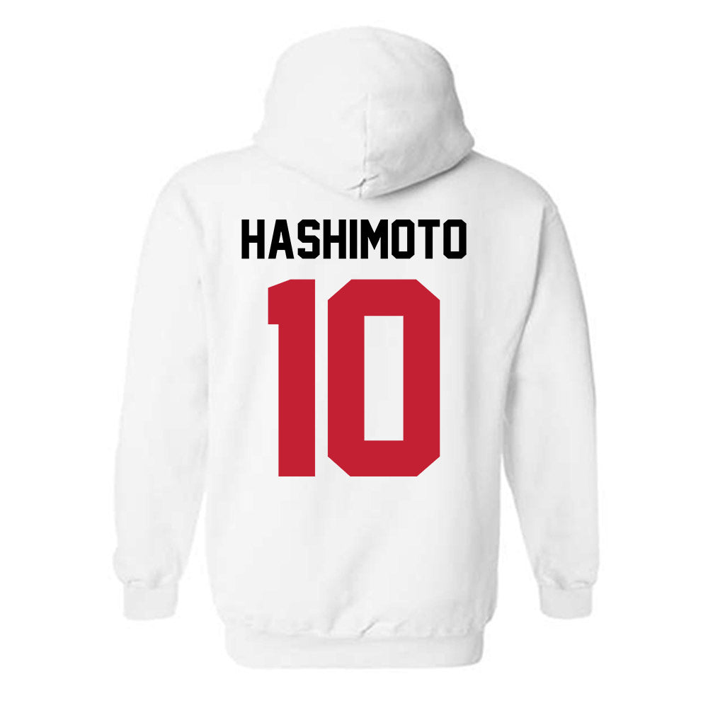 Ohio State - NCAA Men's Gymnastics : Jace Hashimoto - Classic Shersey Hooded Sweatshirt-1