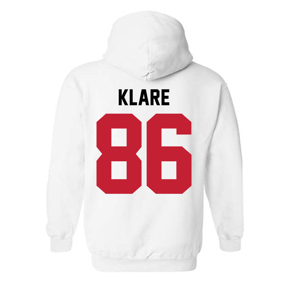 Ohio State - NCAA Football : Max Klare - Classic Shersey Hooded Sweatshirt-1