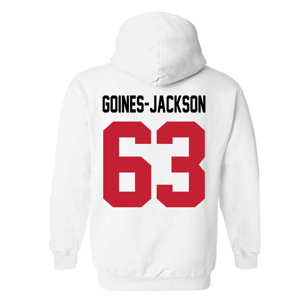 Ohio State - NCAA Football : Julian Goines-Jackson - Classic Shersey Hooded Sweatshirt-1