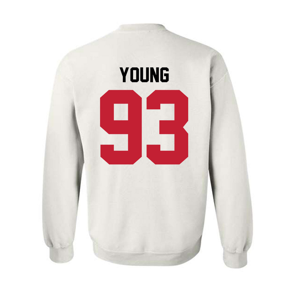 Ohio State - NCAA Football : Brady Young - Classic Shersey Crewneck Sweatshirt-1