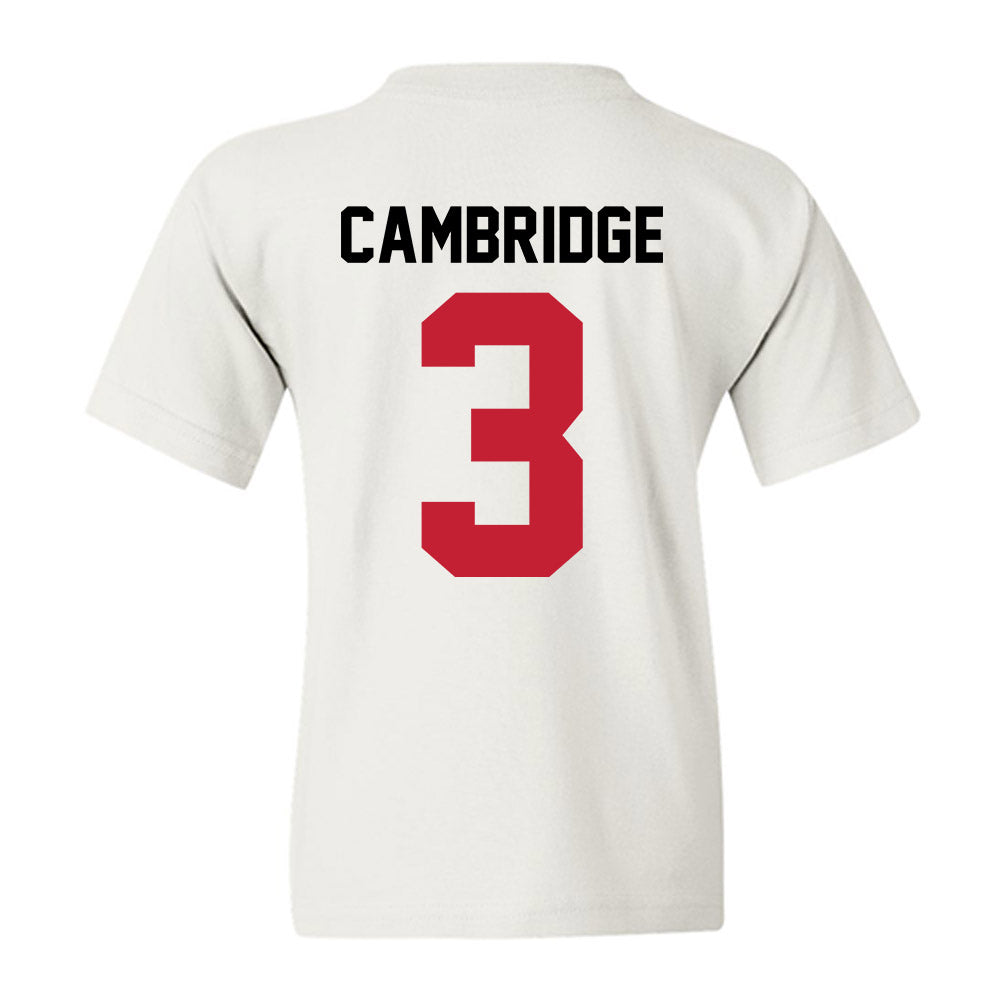 Ohio State - NCAA Women's Basketball : Kennedy Cambridge - Classic Shersey Youth T-Shirt-1