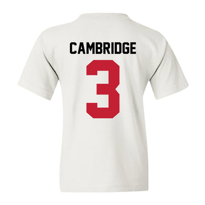 Ohio State - NCAA Women's Basketball : Kennedy Cambridge - Classic Shersey Youth T-Shirt-1