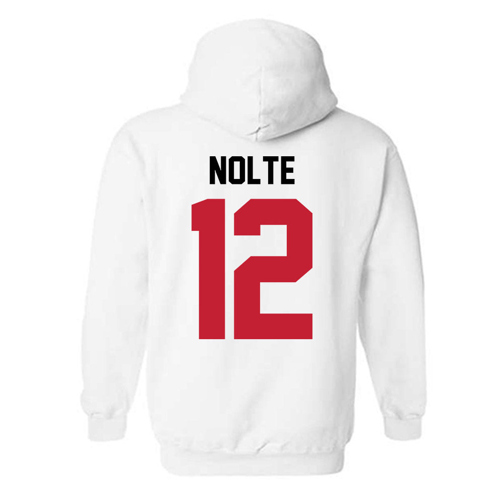 Ohio State - NCAA Men's Volleyball : Ian Nolte - Classic Shersey Hooded Sweatshirt-1
