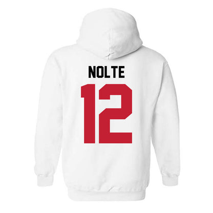 Ohio State - NCAA Men's Volleyball : Ian Nolte - Classic Shersey Hooded Sweatshirt-1