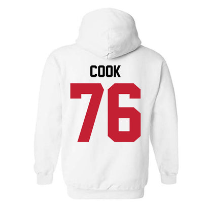 Ohio State - NCAA Football : Jake Cook - Classic Shersey Hooded Sweatshirt-1