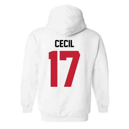 Ohio State - NCAA Baseball : Jack Cecil - Classic Shersey Hooded Sweatshirt-1