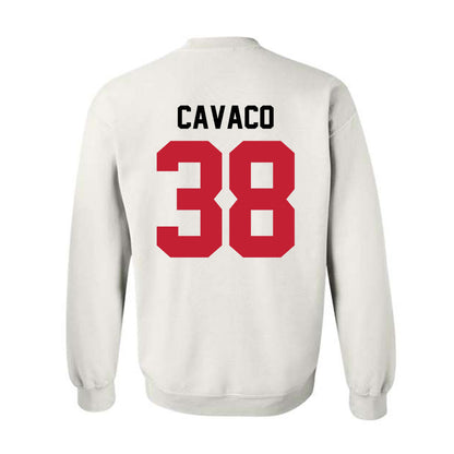 Ohio State - NCAA Baseball : Steven Cavaco - Classic Shersey Crewneck Sweatshirt-1