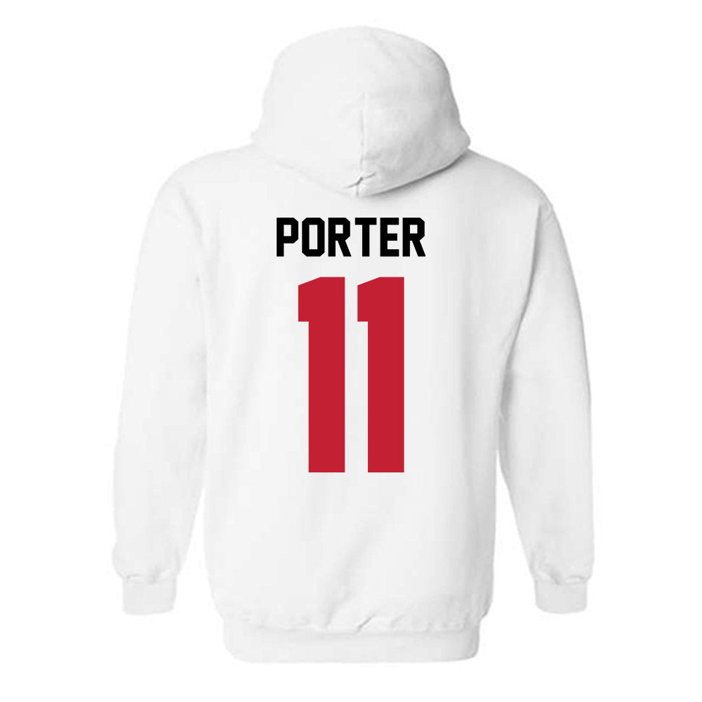Ohio State - NCAA Football : Quincy Porter - Classic Shersey Hooded Sweatshirt-1