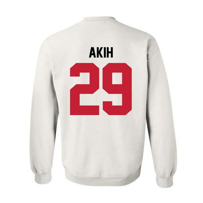 Ohio State - NCAA Football : Favour Akih - Classic Shersey Crewneck Sweatshirt-1