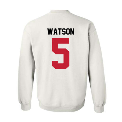 Ohio State - NCAA Women's Basketball : Ava Watson - Classic Shersey Crewneck Sweatshirt-1