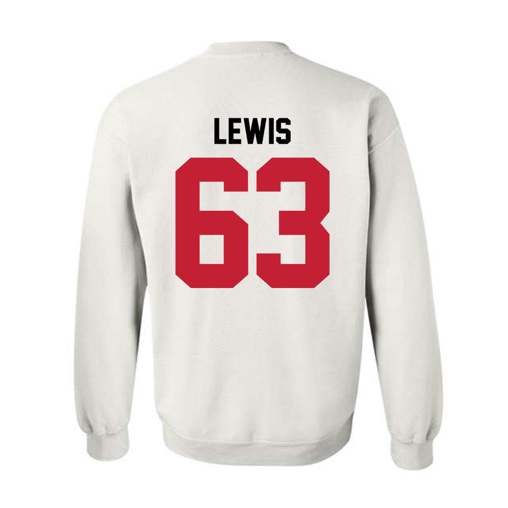 Ohio State - NCAA Men's Ice Hockey : Nathan Lewis - Classic Shersey Crewneck Sweatshirt-1