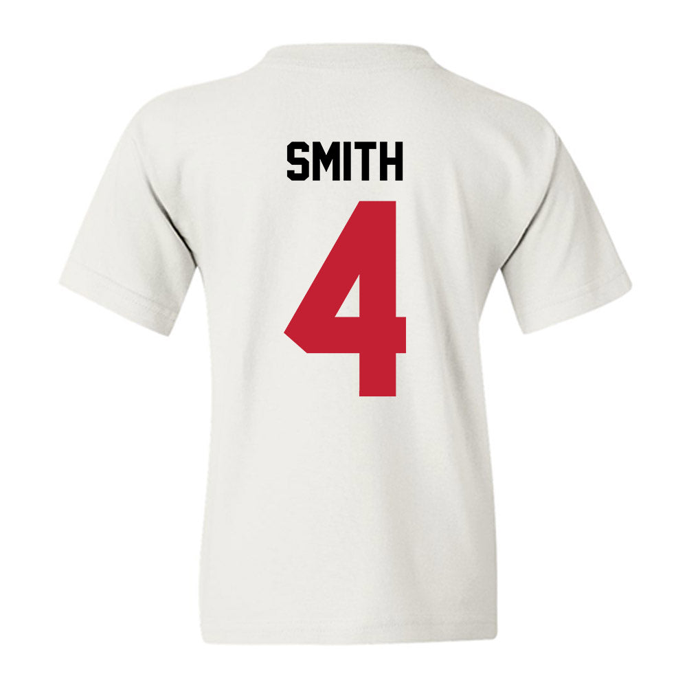 Ohio State - NCAA Football : Jeremiah Smith - Classic Shersey Youth T-Shirt-1