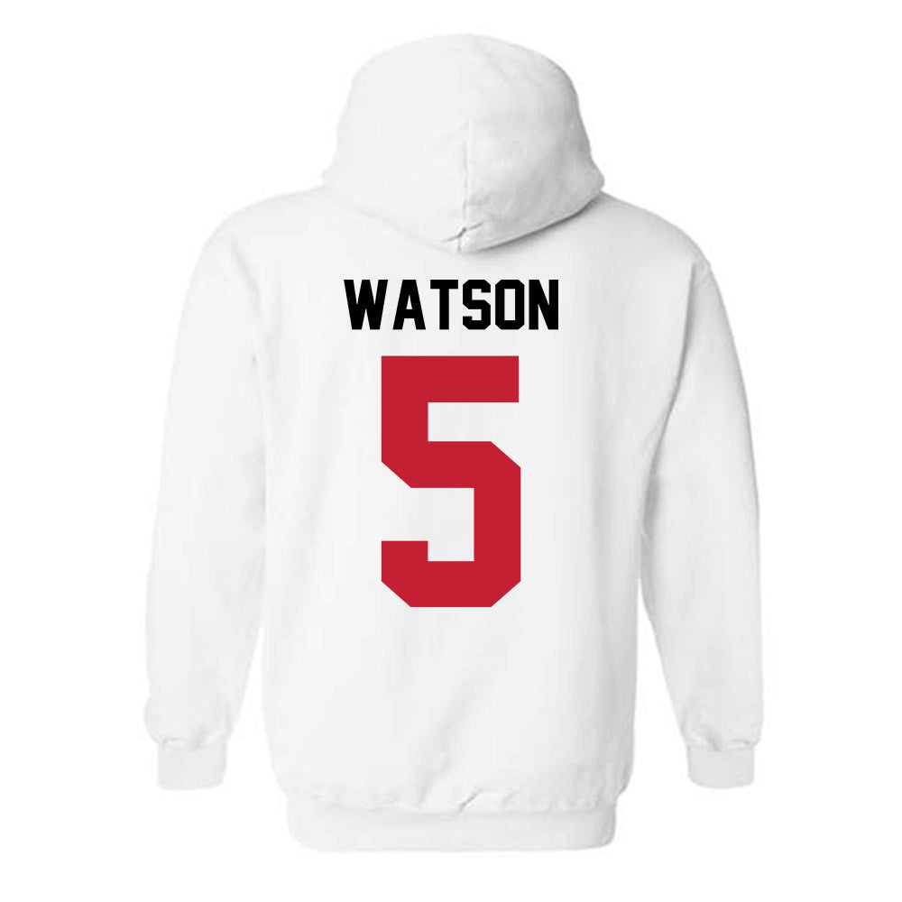 Ohio State - NCAA Women's Basketball : Ava Watson - Classic Shersey Hooded Sweatshirt-1