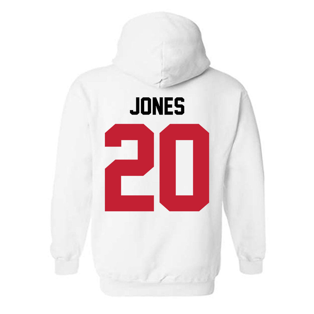 Ohio State - NCAA Women's Volleyball : Hannah Jones - Classic Shersey Hooded Sweatshirt-1
