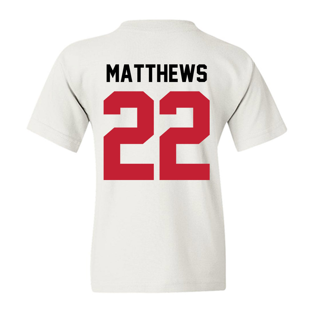 Ohio State - NCAA Women's Ice Hockey : Sloane Matthews - Classic Shersey Youth T-Shirt-1