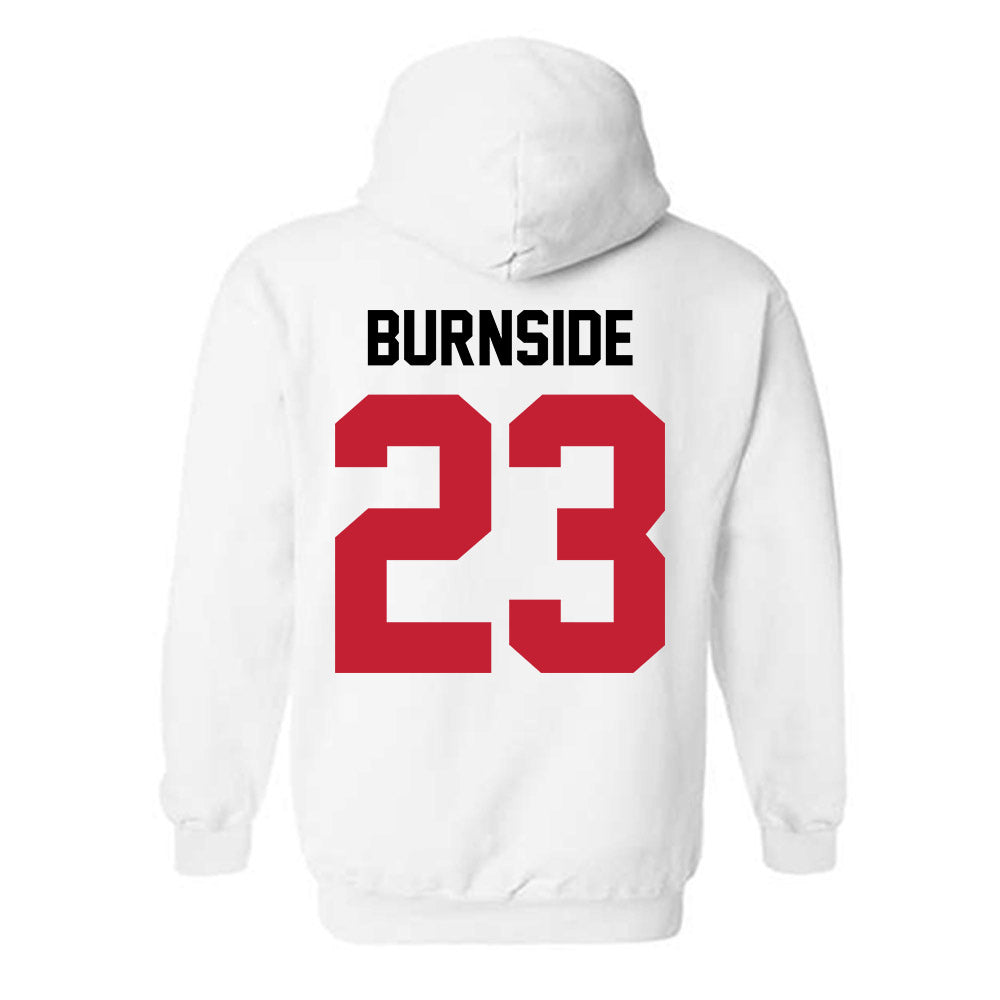 Ohio State - NCAA Men's Ice Hockey : Davis Burnside - Classic Shersey Hooded Sweatshirt-1